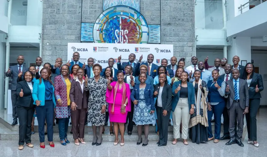 NCBA Group partnered with Strathmore Business School to launch an advanced training programme for over 450 Relationship Managers across East Africa and its insurance subsidiar