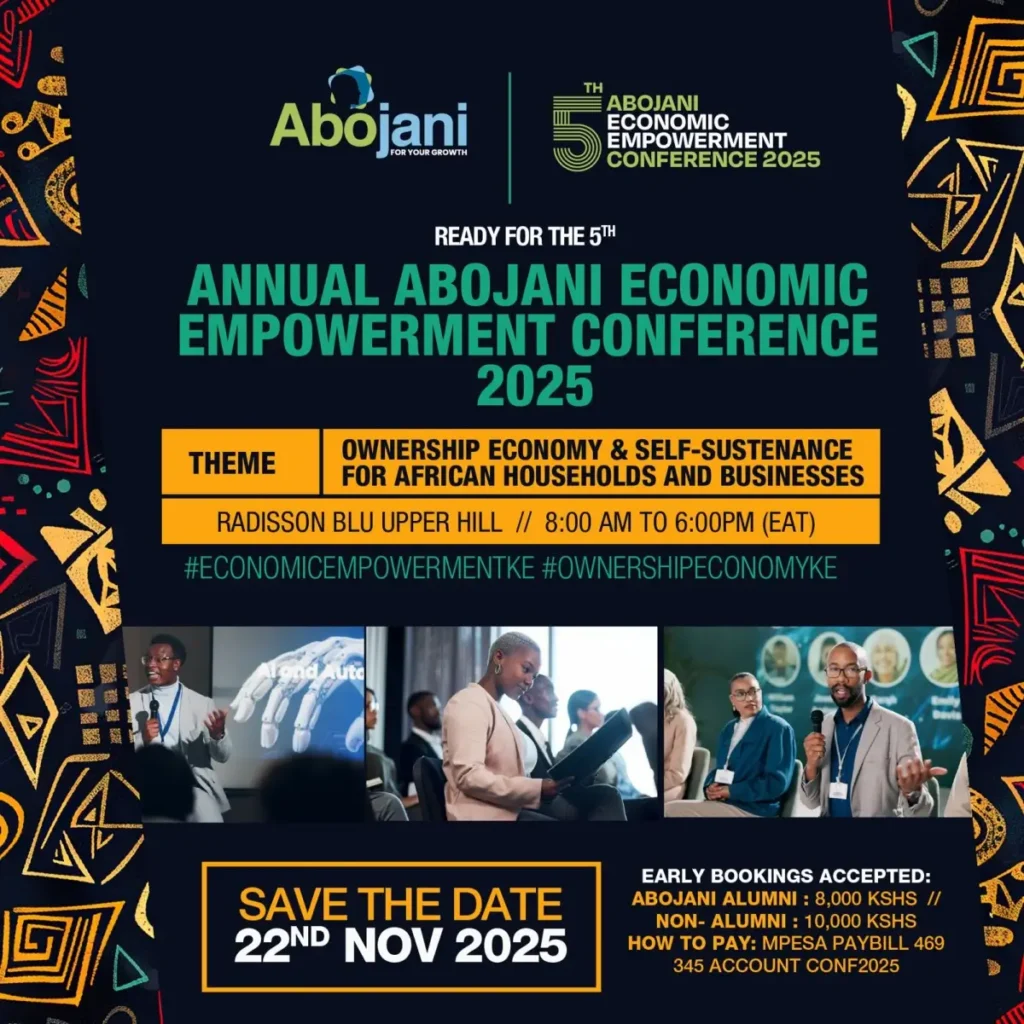 On November 22nd, The Abojani Conference will land practical tools, honest conversations, and figuring out how to make money work in your actual
