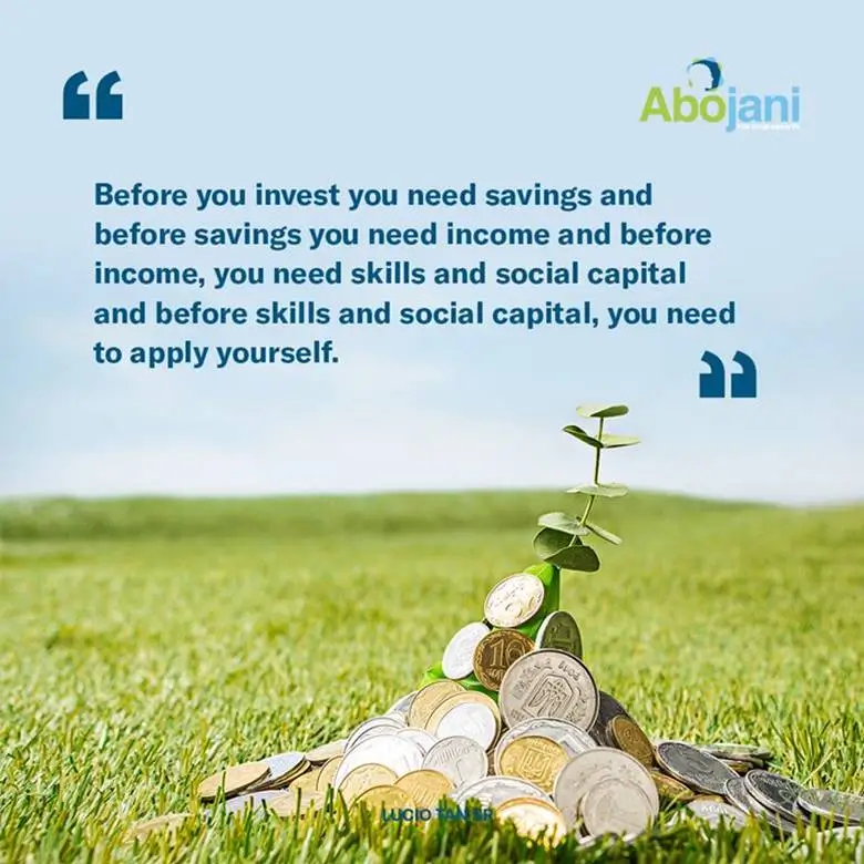 Building Wealth Starts with How You Think - Before you Invest you need Savings