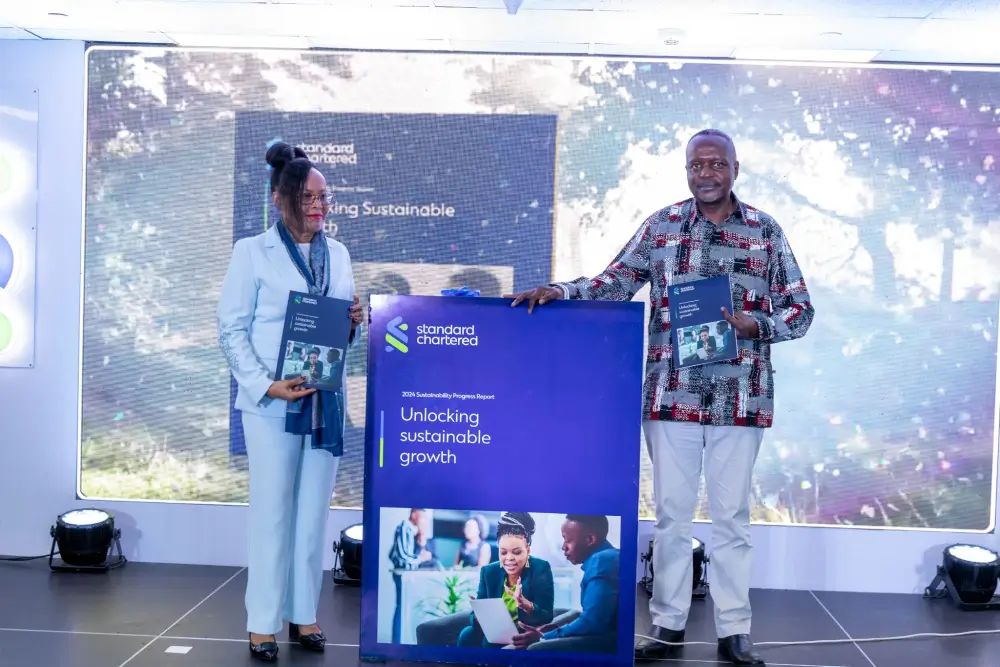 Standard Chartered Bank Kenya launched its 2024 Sustainability Progress Report, revealing a 132pc growth in sustainable finance income to KSh 2.99 billion