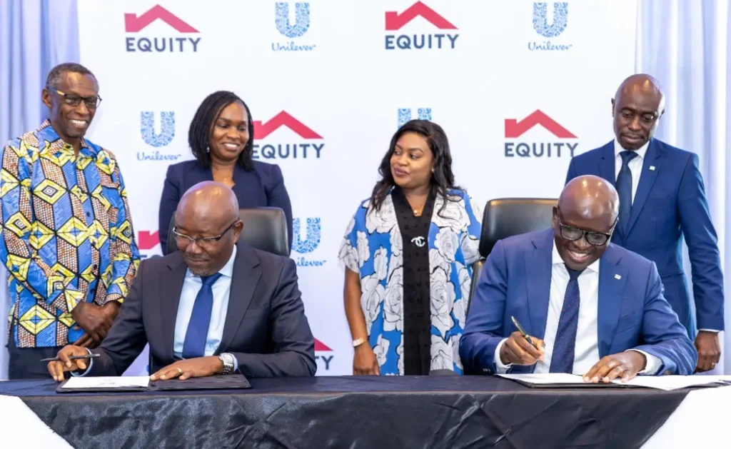 Unilever and Equity Bank have partnered to roll out a KES 2.4 billion Distributor Financing Solution aimed at strengthening supply chains and supporting SMEs