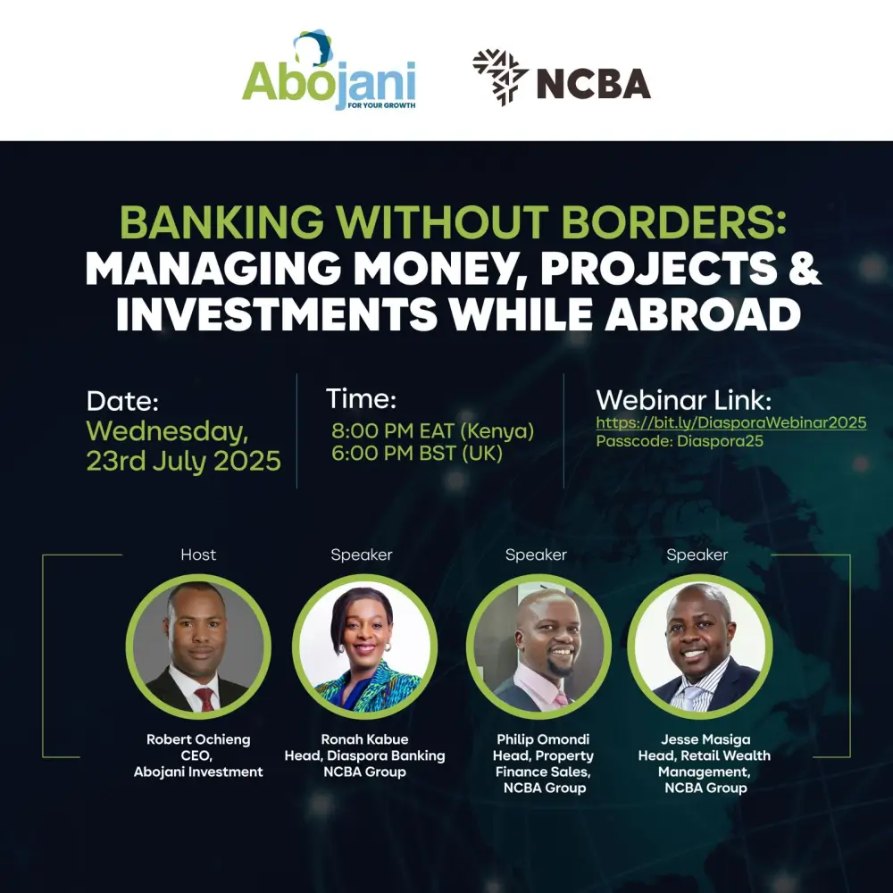 Webinar Banking Without Borders Managing Money, Projects & Investments While Abroad Wednesday, 23rd July 2025
