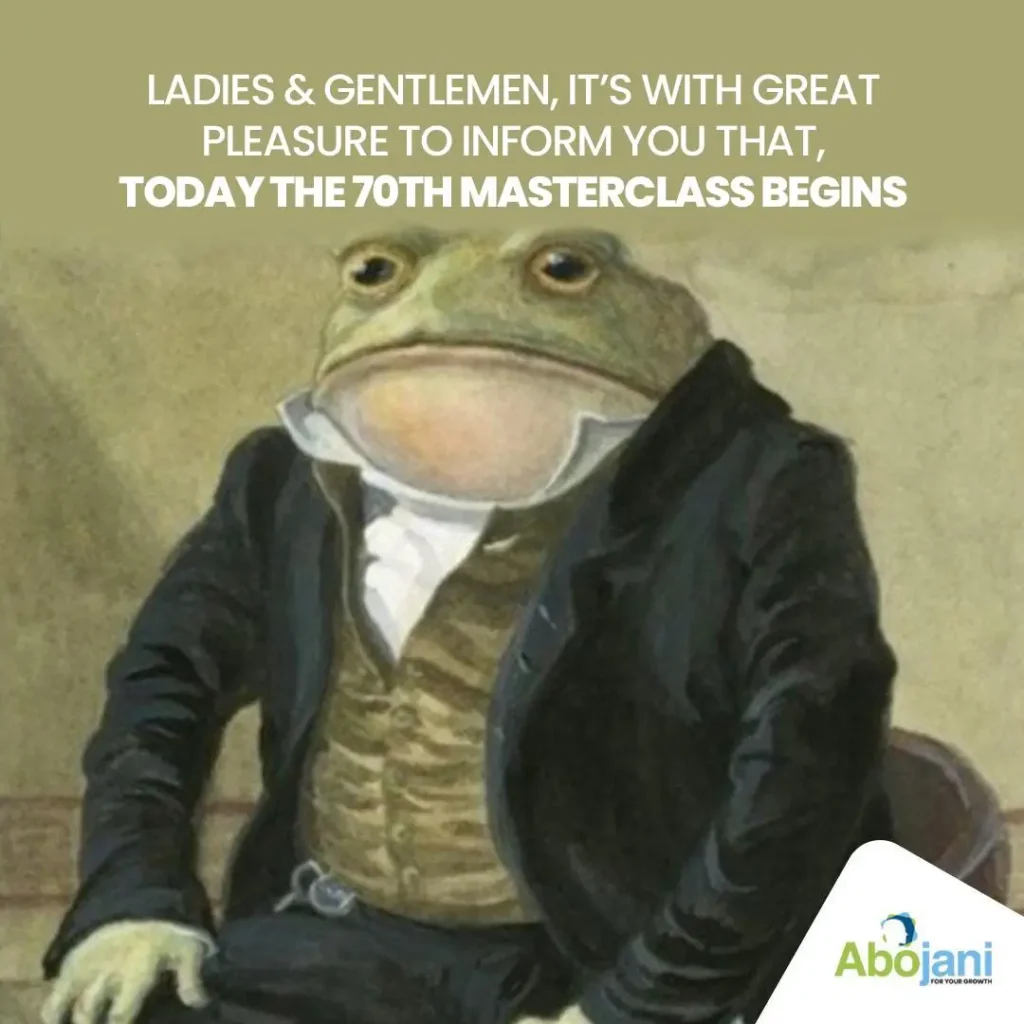 Abojani Masterclass Our 70th Personal Finance, Saving & Investing Masterclass kicks off today 11th Aug 2025 at 7PM