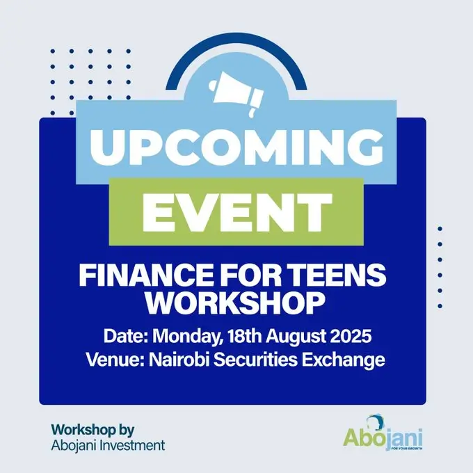 Finance4Teens Workshop This week, we’re transforming the NSE Trading Floor into a hands-on learning space where teenagers will explore practical money skills like budgeting, investing
