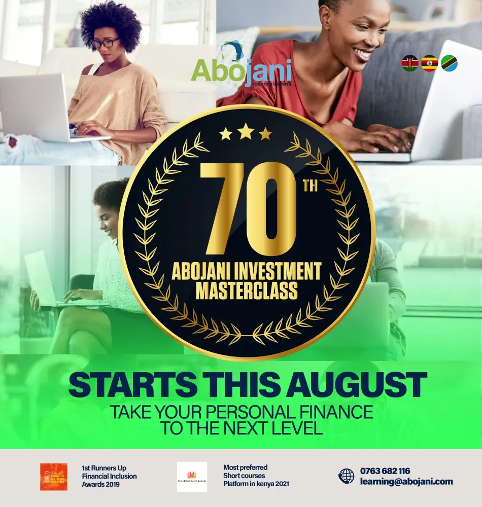 Join the 70th Abojani Personal Finance & Investing Masterclass Regular Price - 11th August 2025