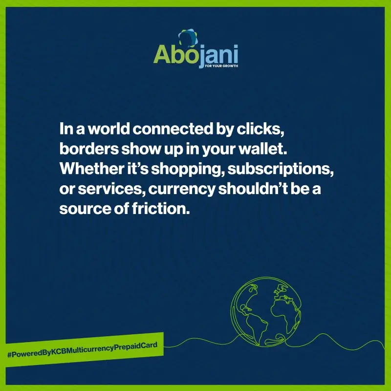 Convenience In One Place The New KCB Multi-Currency Card - Just a Click