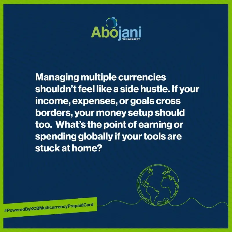 Convenience In One Place The New KCB Multi-Currency Card - Multiple Currencies