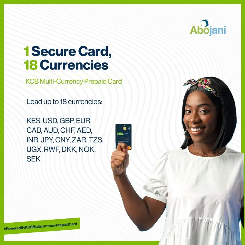 Convenience In One Place The New KCB Multi-Currency Card