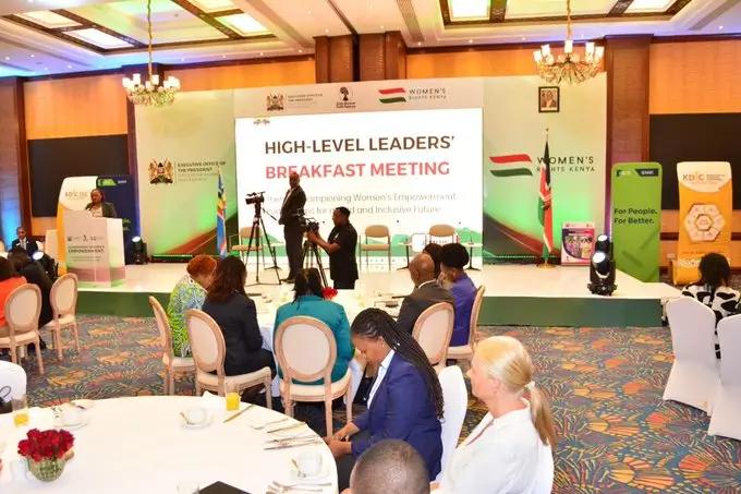 NCBA joined leaders at a High-Level Breakfast Meeting on Championing Women’s Empowerment Partnership for a Bold and Inclusive Future