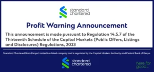 Standard Chartered Profit Warning Announcement Stanchart Earnings to Drop 25pc After Tribunal-Ordered Pension Settlement