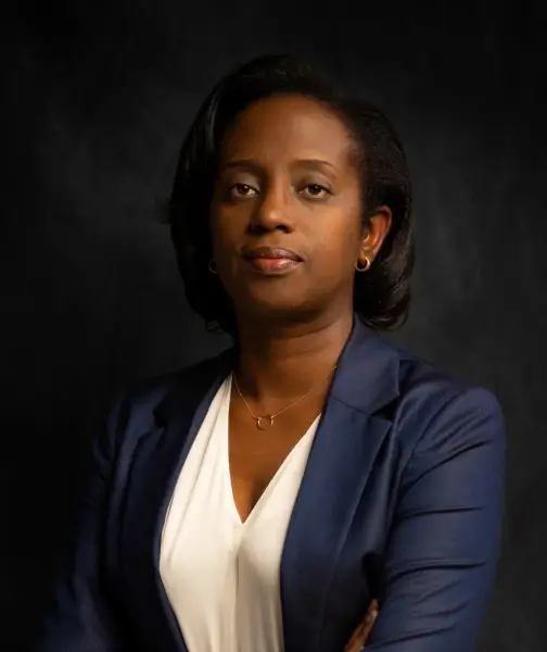 Chief Guest, 5th Abojani Economic Conference Dr. Diane Karusisi - Chief Executive Office Bank of Kigali