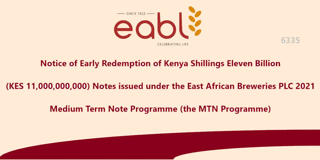 EABL to Redeem Sh11 Billion Bond a Year Early in Strategic Liquidity Push Featured