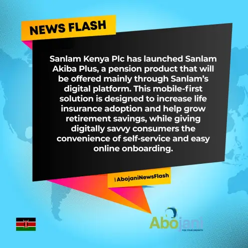 News Sanlam Kenya also launched the Sanlam Akiba Plus, a tech-powered pension platform designed to assist Kenyans in saving more effectively and retiring with dignity