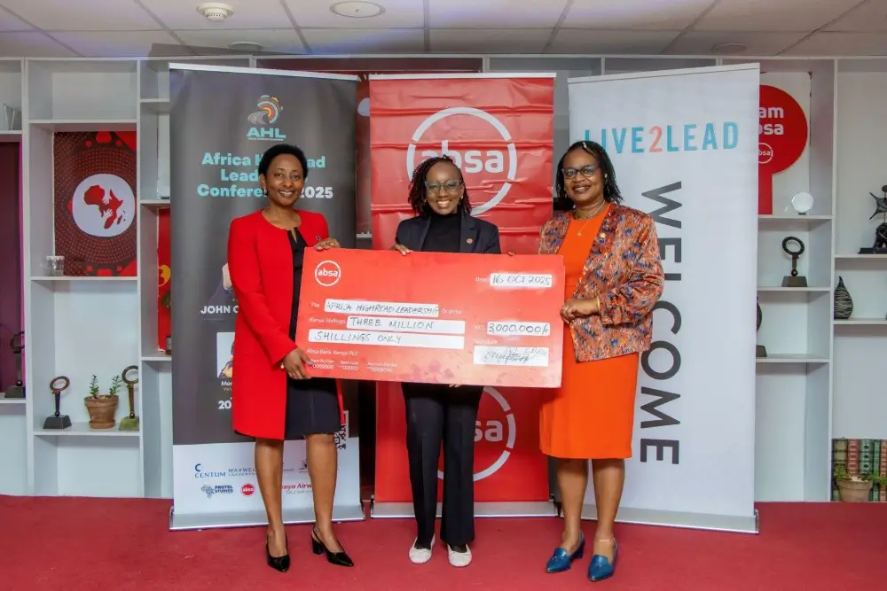 Absa Bank Kenya partnered with global leadership icon Dr. John C. Maxwell to host the first-ever Africa Highroad Leadership Conference at the Sarit Expo Centre
