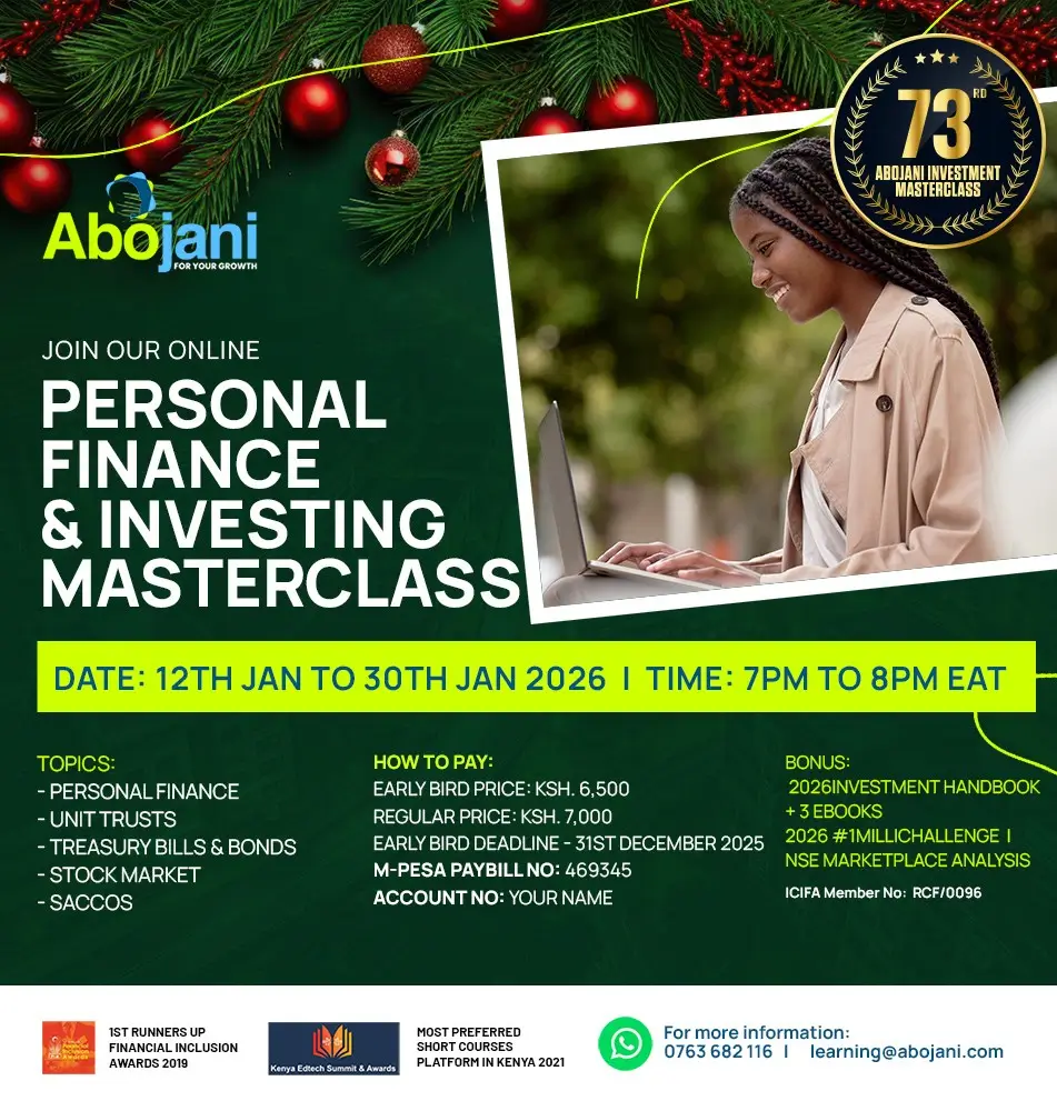 Join the 73rd edition of the Abojani Masterclass which will run from 12th to 30th January 2026