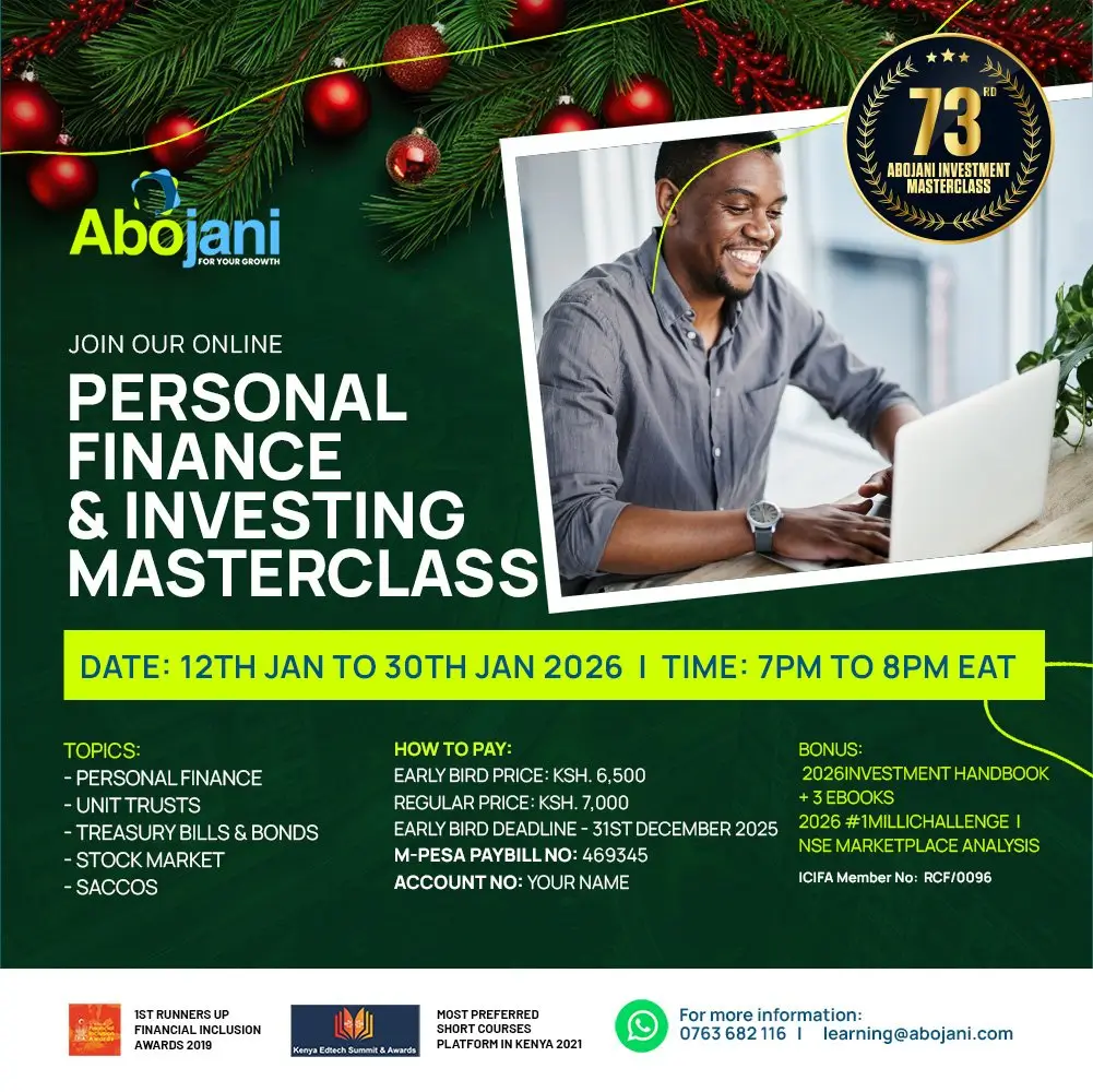 Abojani’s monthly masterclasses are back, with the 73rd edition commencing on 12th January and running online via Zoom