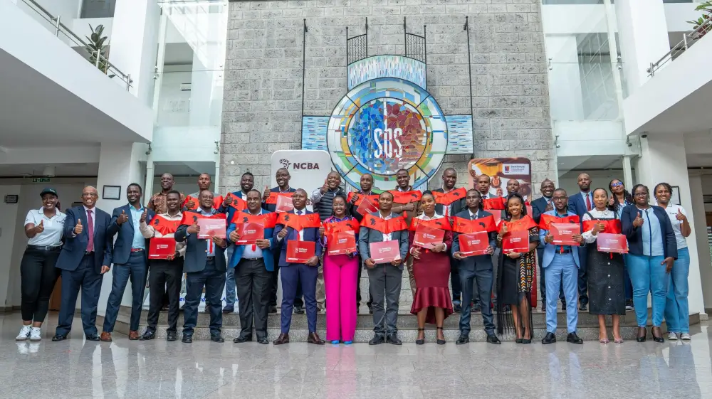 Twenty four business owners graduated from NCBA’s 2025 Strathmore Business School Enterprise Development Programme, which trains SMEs in financial management