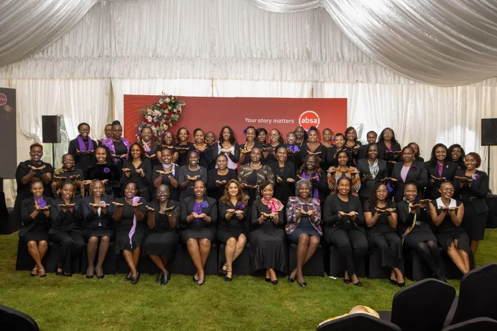 Absa Bank Kenya marked International Women’s Day by honoring 48 graduates of the SheRises Rise Masterclass