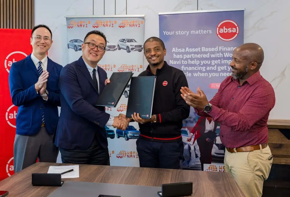 Absa Bank Kenya Partners with World Navi on Vehicle Import Financing