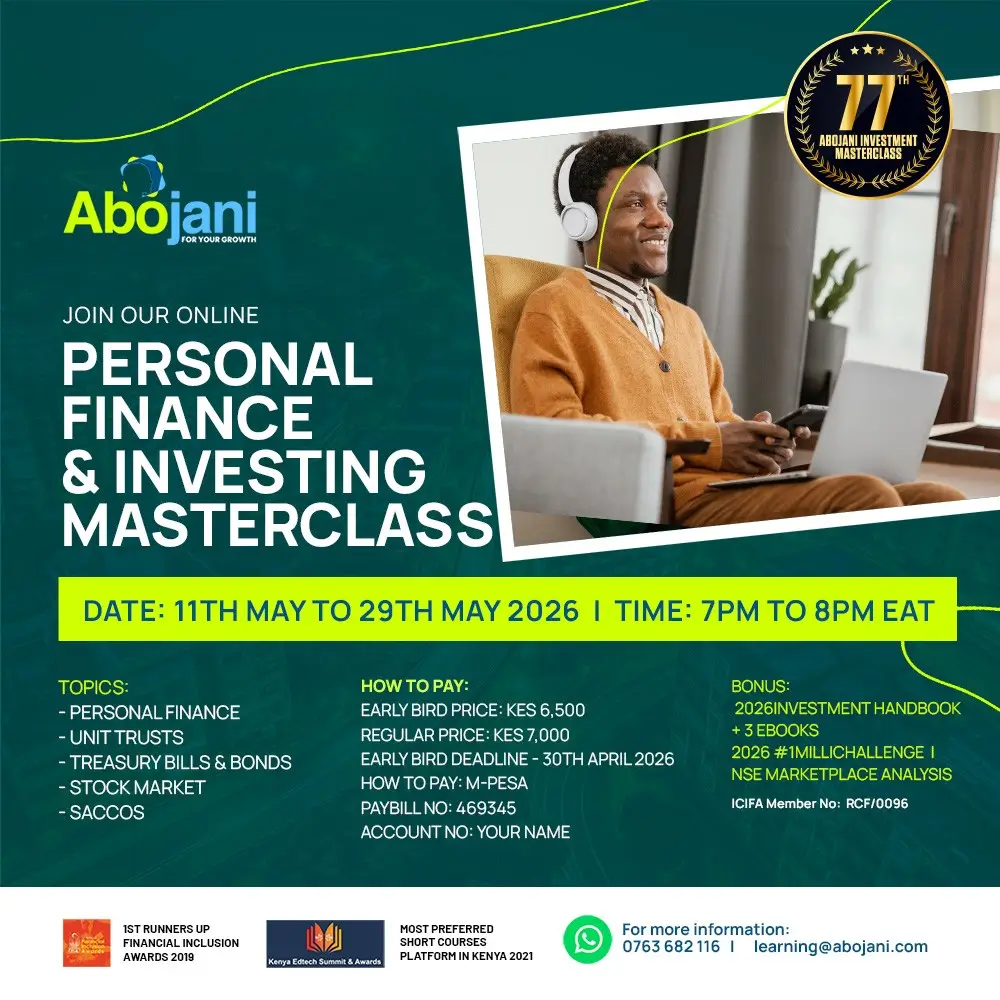 The 77th Abojani Personal Finance MasterClass