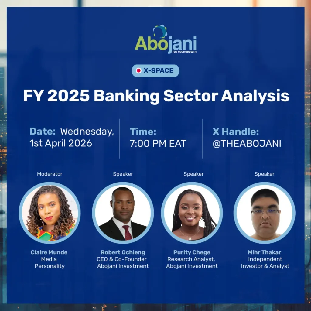 From Abojani Banking Sector 2025 Review As the banking sector for FY 2025 drew to a close, we hosted our Banking Sector Analysis X-Space