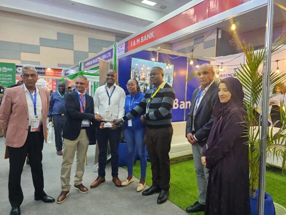 I&M Bank took part in the CMA Expo to celebrate 25 years of the Cereal Millers Association, highlighting the bank's commitment to supporting the agricultural value chain