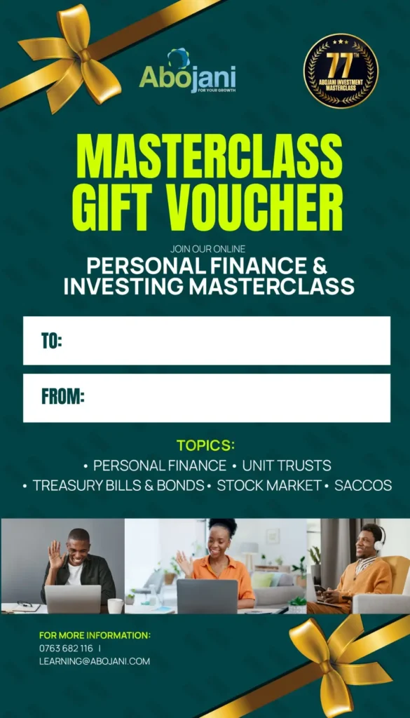 Send Him or Her a Masterclass Voucher for Personal Finance May 2026