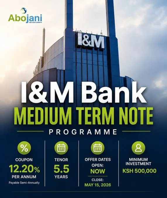 I&M Bank Launches Ksh 20 Billion Medium Term Note Programme