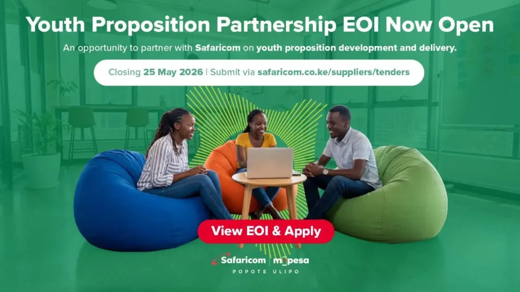Safaricom Opens Youth Innovation Partnership Opportunities