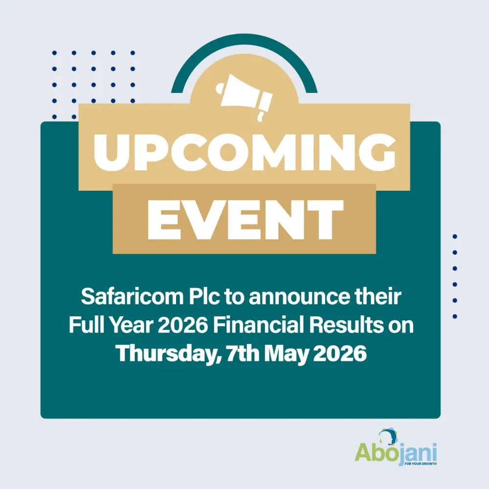 Safaricom Plc, East Africa’s most valuable company, will release its full-year 2026 results on Thursday, 7th May 2026.