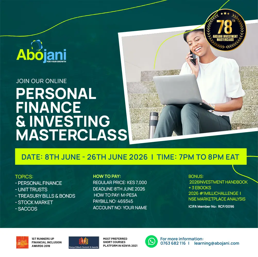BLOG and Social Share Abojani Personal Finance and Investing Masterclass Regular