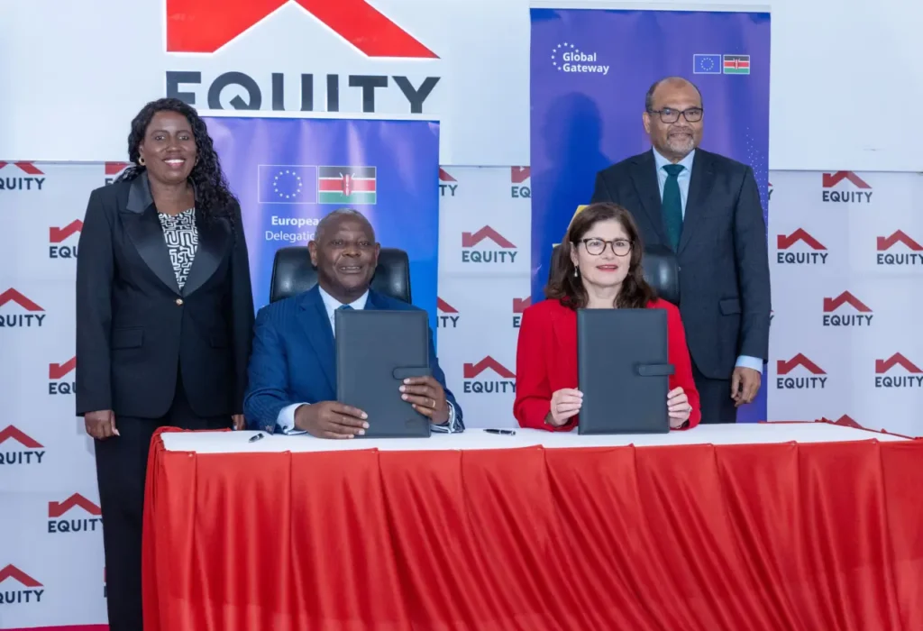 Equity Group Foundation and The EU Delegation to Kenya have signed a partnership to expand access to quality education and global learning opportunities