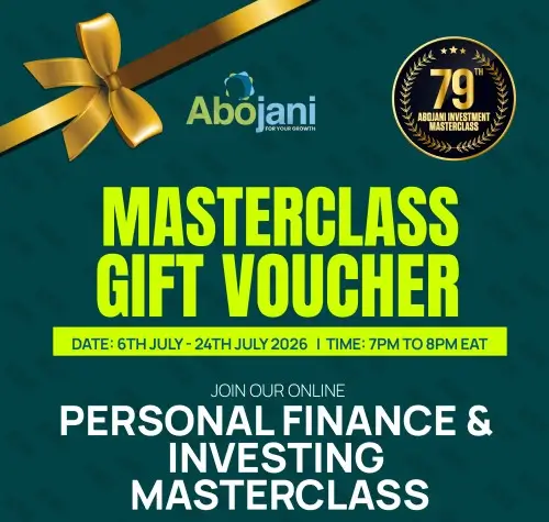 Masterclass Voucher Abojani Personal Finance Training