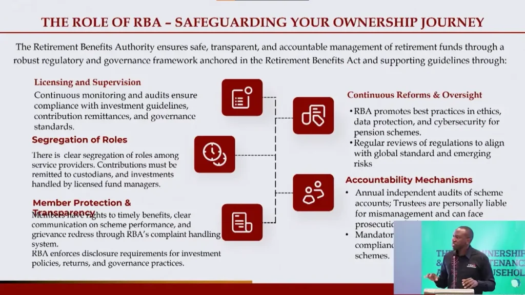 The Role of RBA in safeguarding pension savings in Kenya KSh 2.5 trillion under oversight