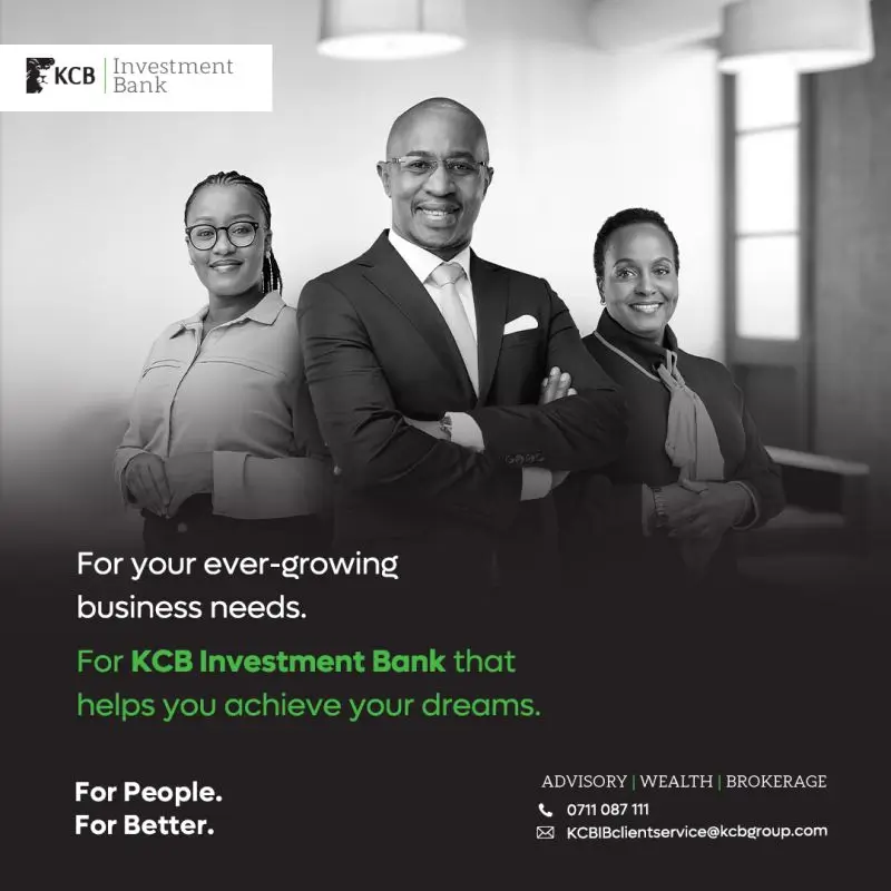 KCB Investment Bank KCB Capital For People FOr Better