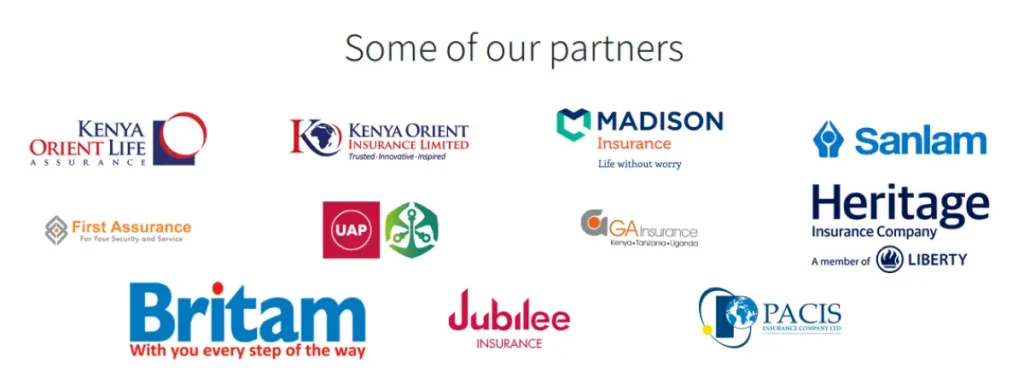 Some of Family Bank Bancassurance Partners
