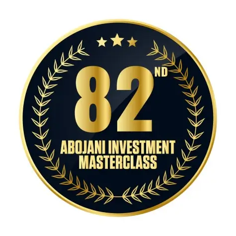 82nd Abojani Masterclass Badge for Personal Finance Training & Investing