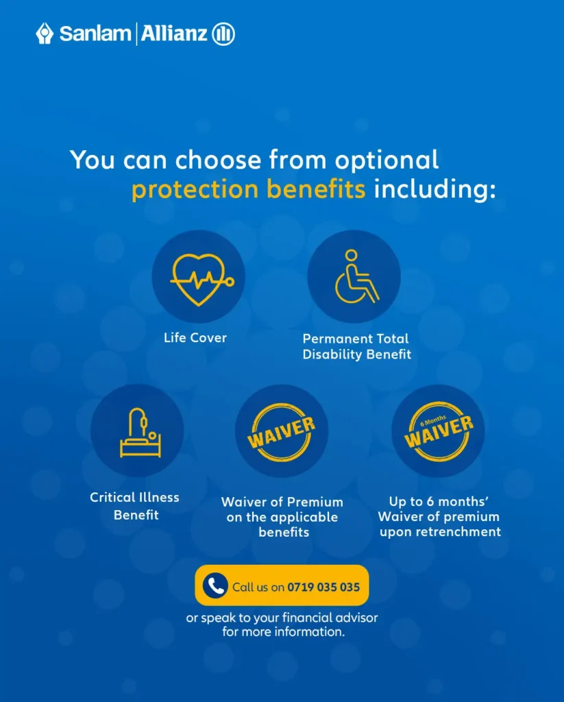 Sanlam Allian Flexi Future Plus Protection Benefits